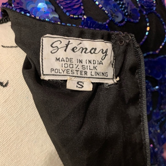 Perfect Sequin iridescent Vintage Blouse - Picture 6 of 6